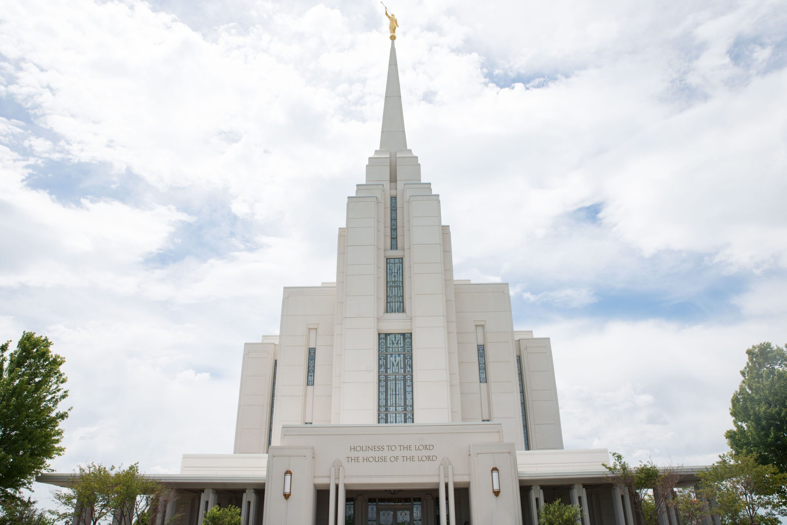 A Church of Jesus Christ of Latter-day Saints temple in Idaho.