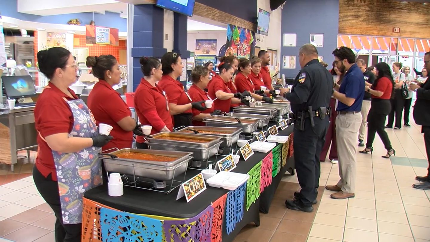 Ten Canutillo ISD schools competed in the district's Pozole Cook Off.